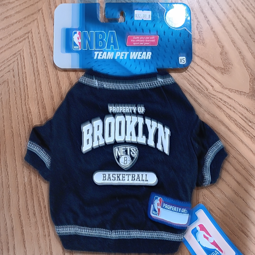 NBA Team Pet Wear Black Dog Shirt